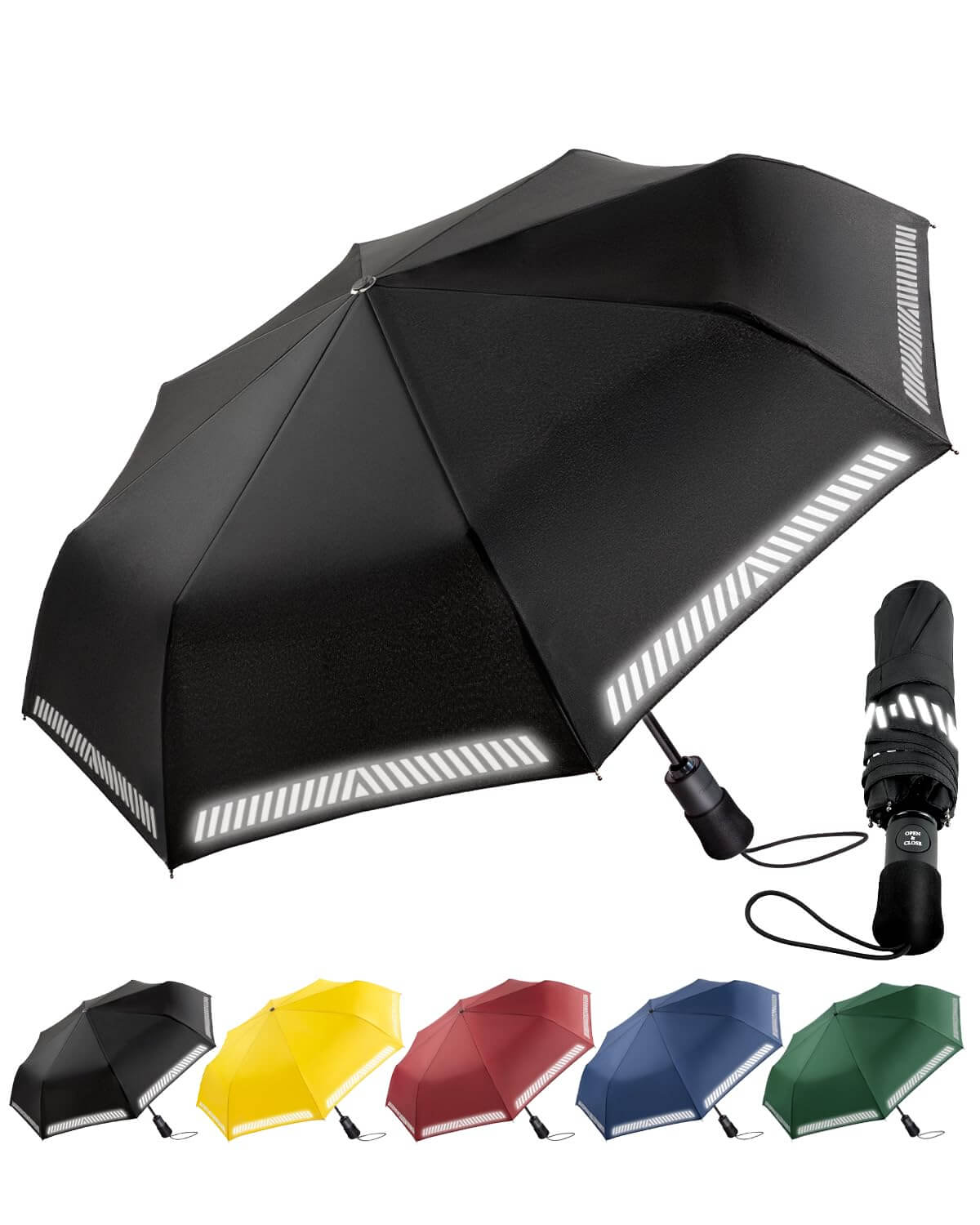 Travel Inverted Reflective Umbrella – Chakipee
